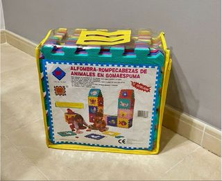 Alfombra Puzzle Goma Espuma Figuras Infantiles