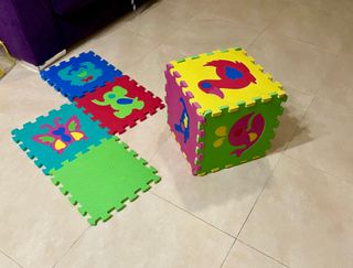 Alfombra Puzzle Goma Espuma Figuras Infantiles