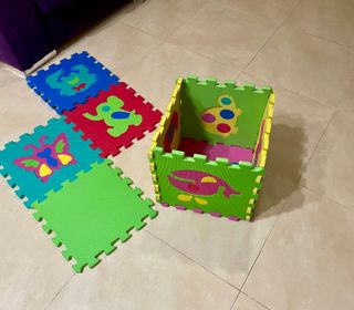 Alfombra Puzzle Goma Espuma Figuras Infantiles