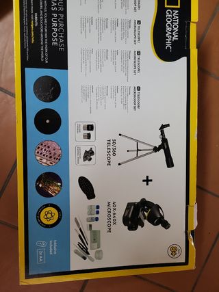 Telescopio y Microscopio Kit Completo