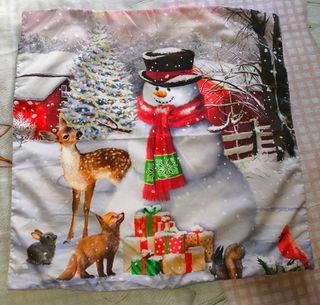 FUNDA COJÍN NAVIDAD