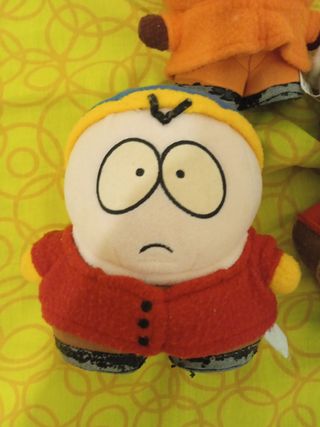 Lote 3 Peluches South Park Chef Kenny y Cartman