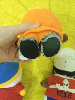 Lote 3 Peluches South Park Chef Kenny y Cartman