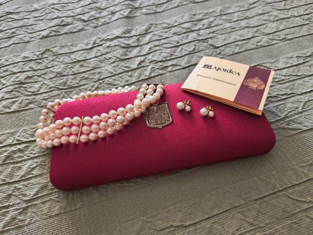 Gargantilla y pendientes Majorica