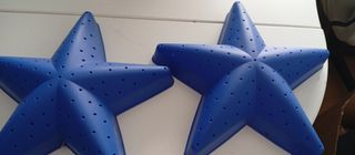 Lámpara Estrella Azul Ikea