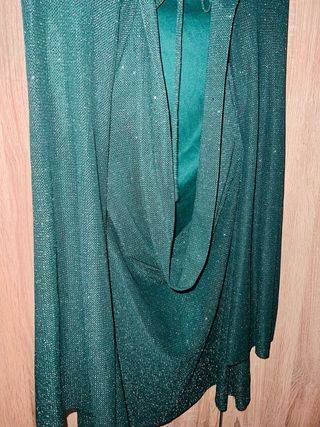 Vestido fiesta verde S/M