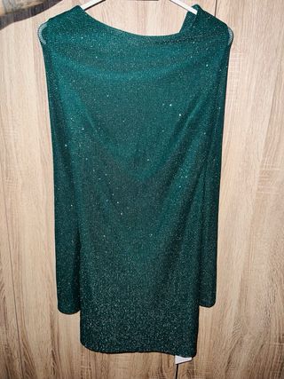 Vestido fiesta verde S/M