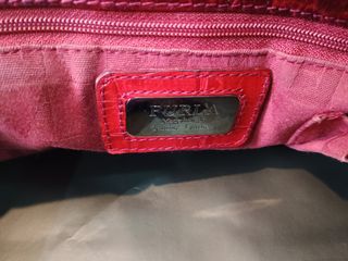 Bolso de mano Furla rojo