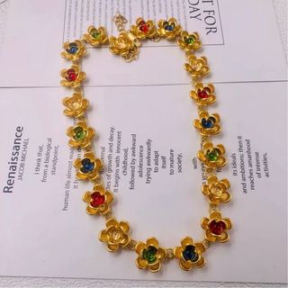 Collana fata del fiore 45+7cm