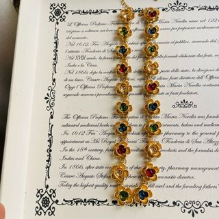 Collana fata del fiore 45+7cm