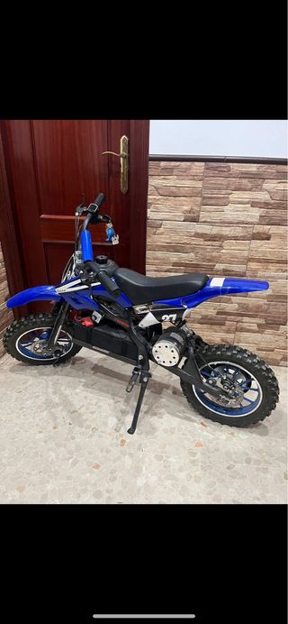 Moto Eléctrica Infantil Azul