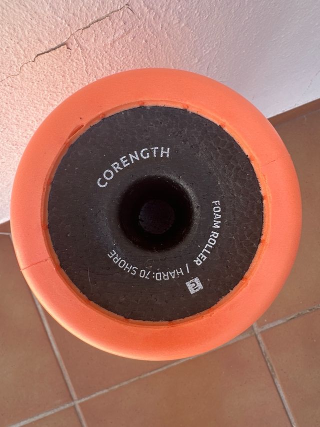 Rodillo de espuma naranja