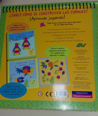 PACK:Pizarra AquaDoodle,libro magnético,plantillas