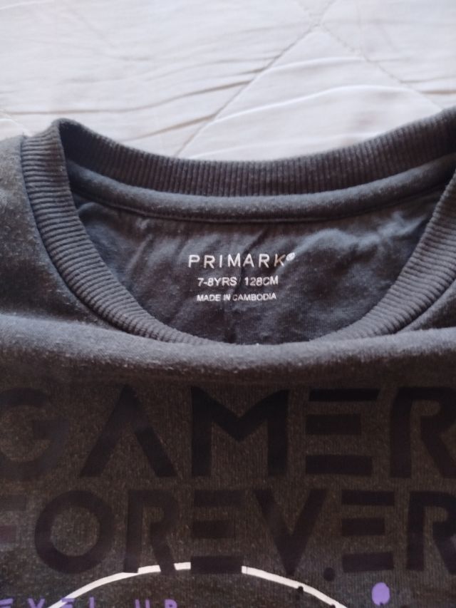 Sudadera niño Primark calavera gamer 6-7 años