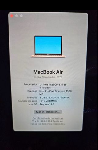 MacBook Air 2020 Oro