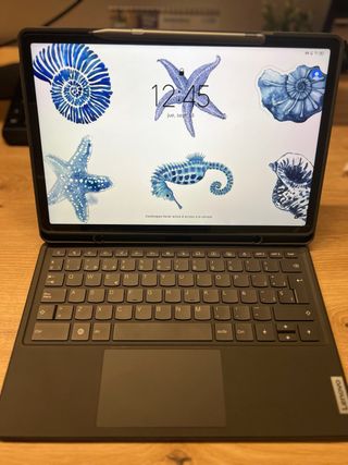 Lenovo Tab P12 con fundas,teclado,lápiz y cargador
