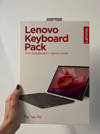 Lenovo Tab P12 con fundas,teclado,lápiz y cargador