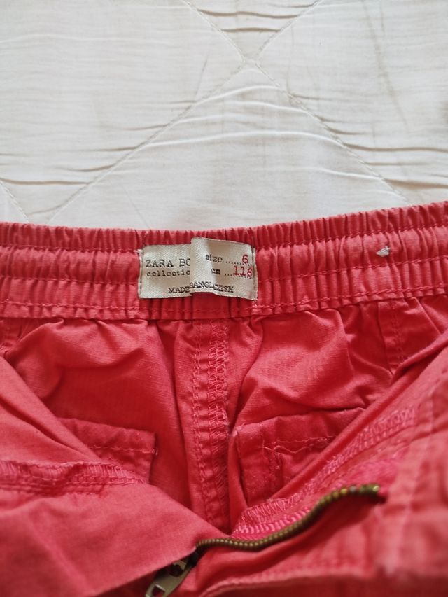 Pantalón corto niño 6-7 años