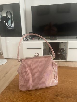 Bolso Vintage Vitorio y Luchino Rosa