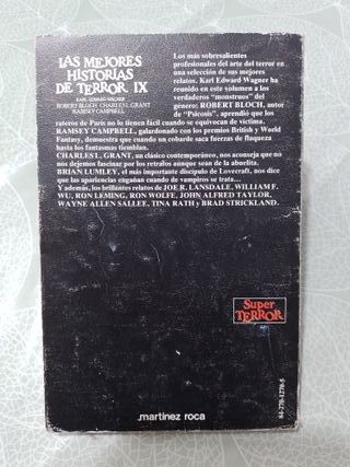 Las Mejores Historias de Terror IX: Robert Bloch
