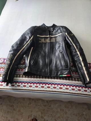 Chaqueta mujer de cuero Ducati Moto