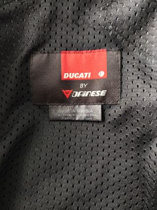 Chaqueta mujer de cuero Ducati Moto