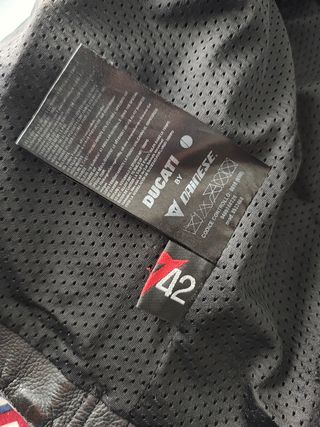 Chaqueta mujer de cuero Ducati Moto