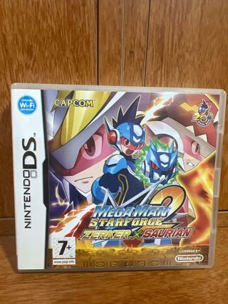 Mega Man Star Force 2 Zerker x Saurian DS