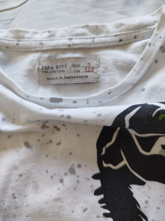 Camiseta dinosaurio T-Rock niño 6-7 años