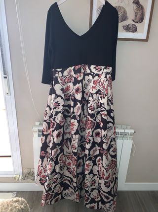Vestido largo fiesta El Corte Inglés