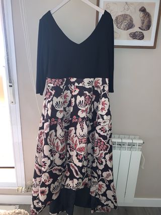 Vestido largo fiesta El Corte Inglés