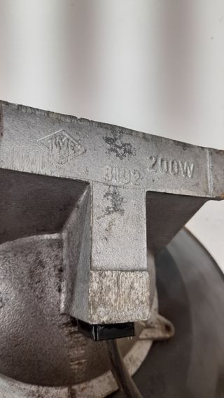 Lampada Industriale Vintage Vetro Metallo