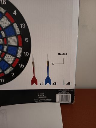 Jogo de Dardos Completo