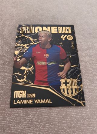 Cromo Fútbol Lamine Yamal Special One Black
