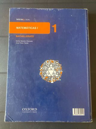 Inicia Matemáticas 1.º Bachillerato. Libro del ...