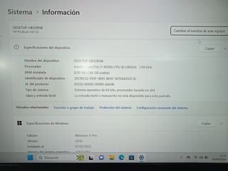 Portátil HP ProBook 430 G5 i7 8ª Gen