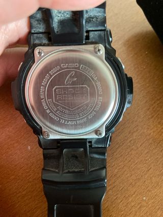 Reloj Casio G-Shock Hombre Negro/Dorado