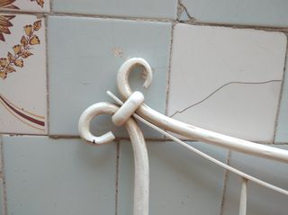 Cabecero de forja blanco (Peña Vargas)