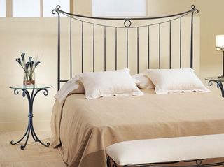 Cabecero de forja blanco (Peña Vargas)