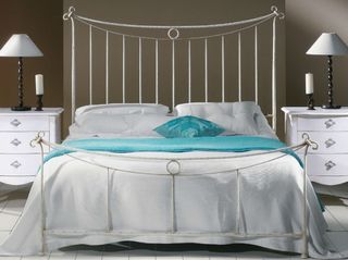 Cabecero de forja blanco (Peña Vargas)