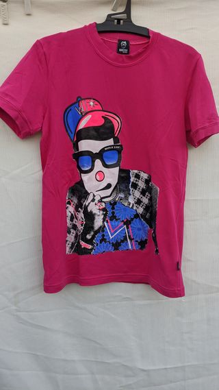 Maglietta vintage viola shocking S