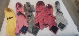 Corbatas de seda de marca