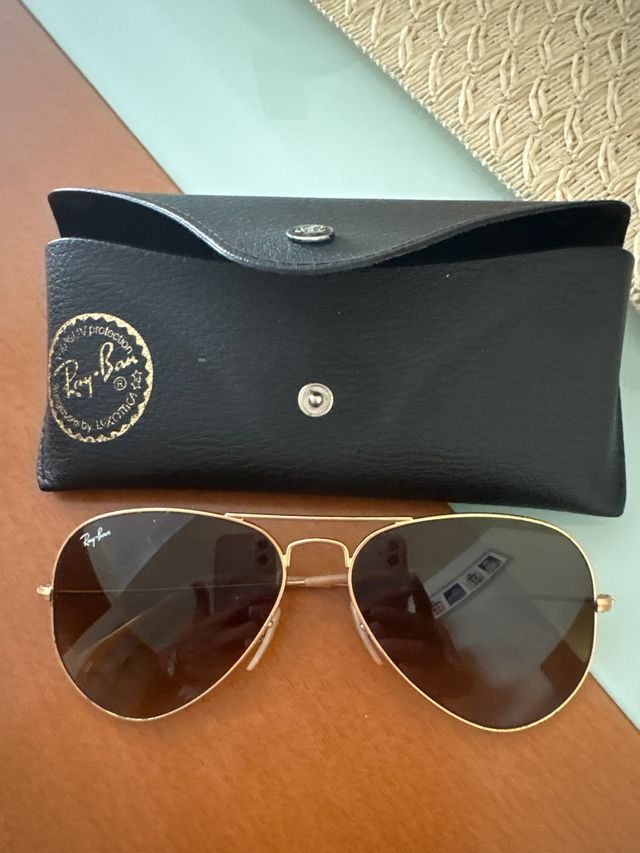 Gafas de sol Ray-Ban Aviator Doradas