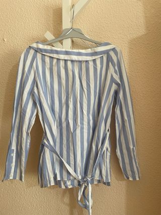 Camisa de popelín a rayas