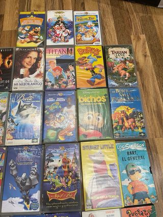 Colección de 50 cintas VHS. Disney