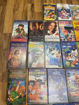 Colección de 50 cintas VHS. Disney