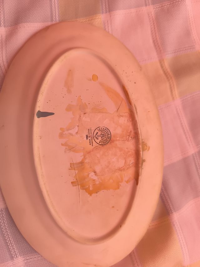 Bandejas de porcelana decoradas