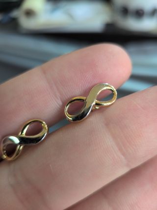 Pendientes Infinito Oro 