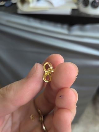 Pendientes Infinito Oro 