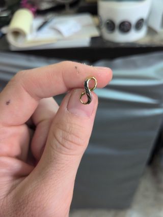 Pendientes Infinito Oro 